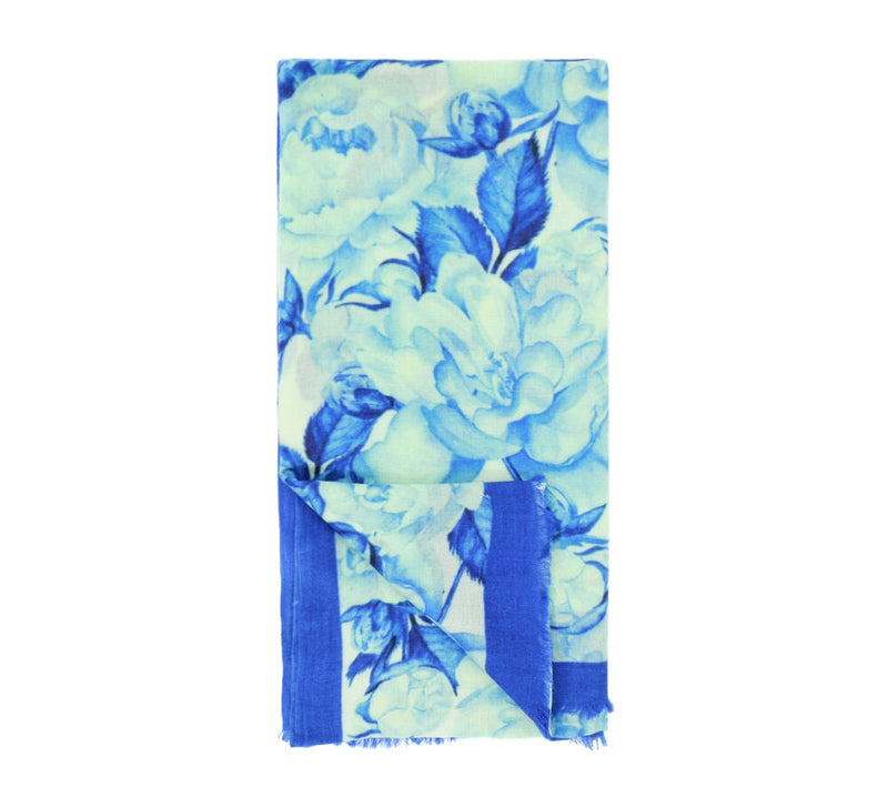 Blue Rose Stole Pashmina & Scarves 