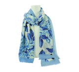 China Blue Stole Pashmina & Scarves 