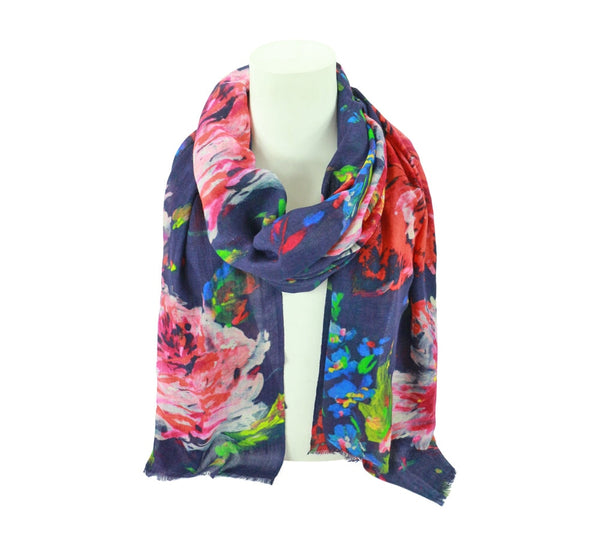 Floral Burst Stole Pashmina & Scarves 