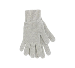 Ladies Cashmere Knitted Gloves Textiles Natural 