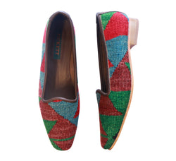 Ladies Kilim Slippers EU40 / UK7 Kilim Slippers/Trainers Burgundy 