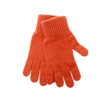 Ladies Lambswool Gloves Textiles Burnt Orange 