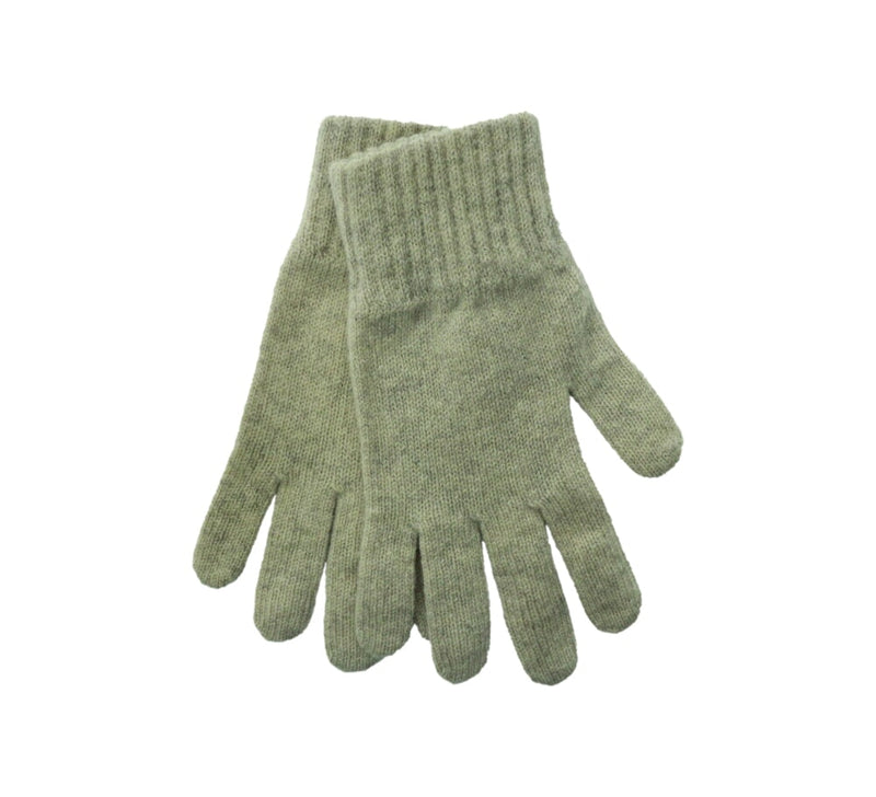 Ladies Lambswool Gloves Textiles Clay 