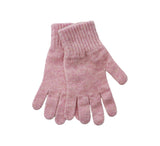 Ladies Lambswool Gloves Textiles Light Pink 