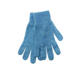 Ladies Lambswool Gloves Textiles Sky Blue 