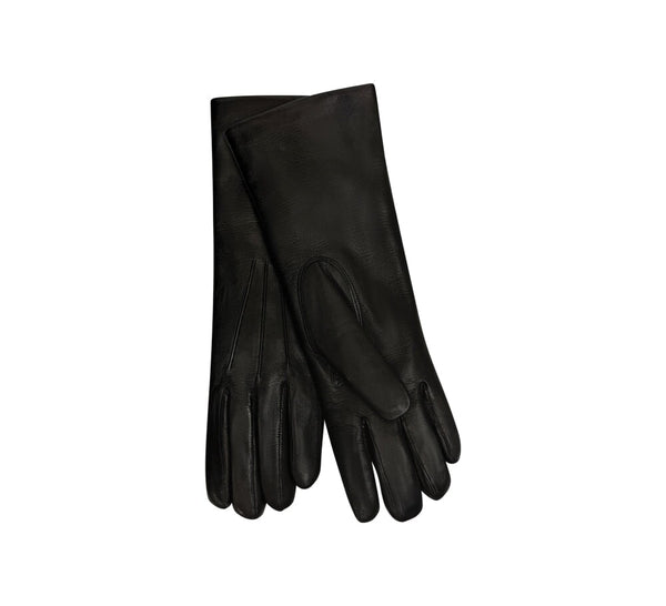 Ladies Leather Fur Lined Gloves Gloves 