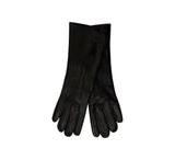 Ladies Mid Length Cashmere Lined Touchscreen Gloves Gloves Black 6.5 