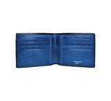 Ligne de Poisson Short Wallet Wallets Black / Royal Blue 