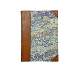 Marbled Paper Notebook Books & Journals Aqua 