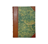 Marbled Paper Notebook Books & Journals Green 