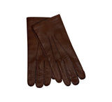 Men's Cashmere Lined Touchscreen Gloves Gloves Chestnut 8 