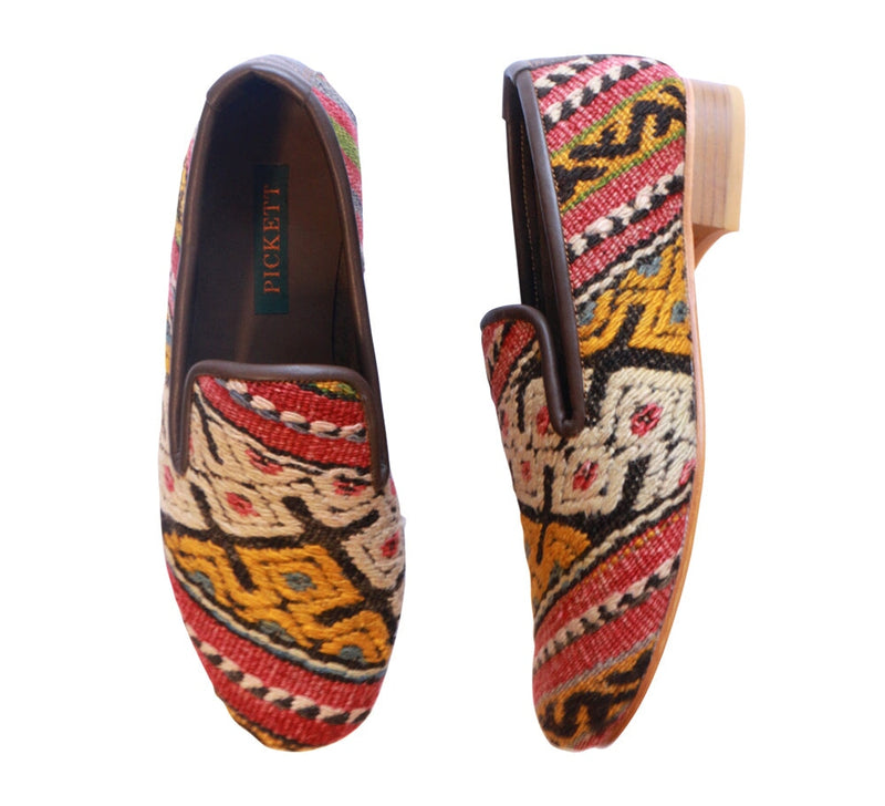 Men's Kilim Slippers EU40 / UK6 Kilim Slippers/Trainers Red 