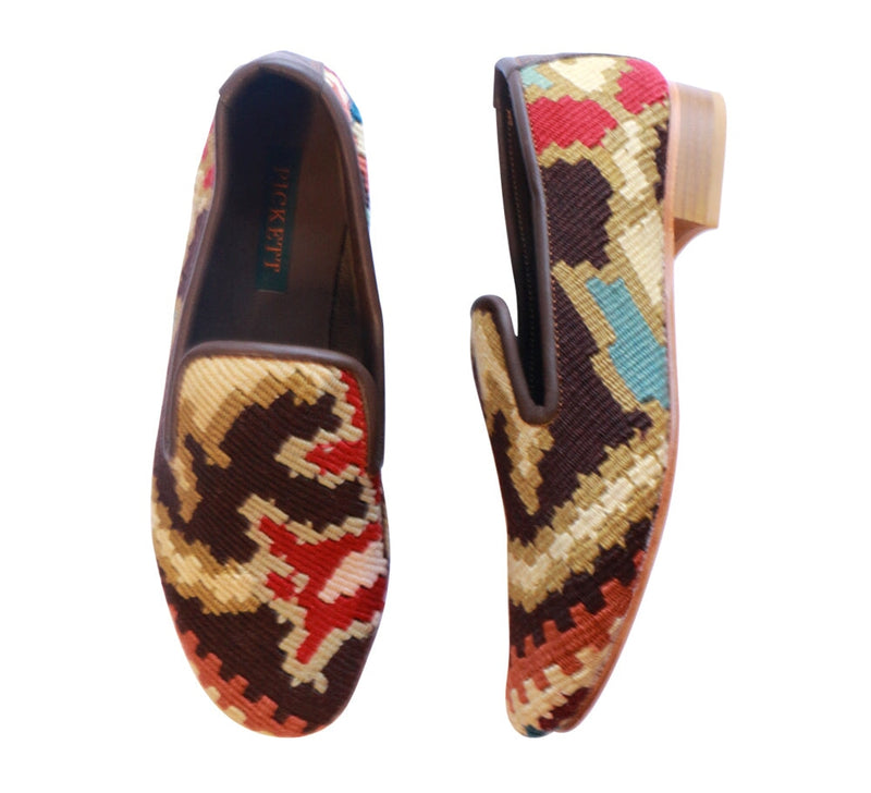 Men's Kilim Slippers EU41 / UK7 Kilim Slippers/Trainers Brick 