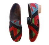 Men's Kilim Slippers EU41 / UK7 Kilim Slippers/Trainers Dark Red 