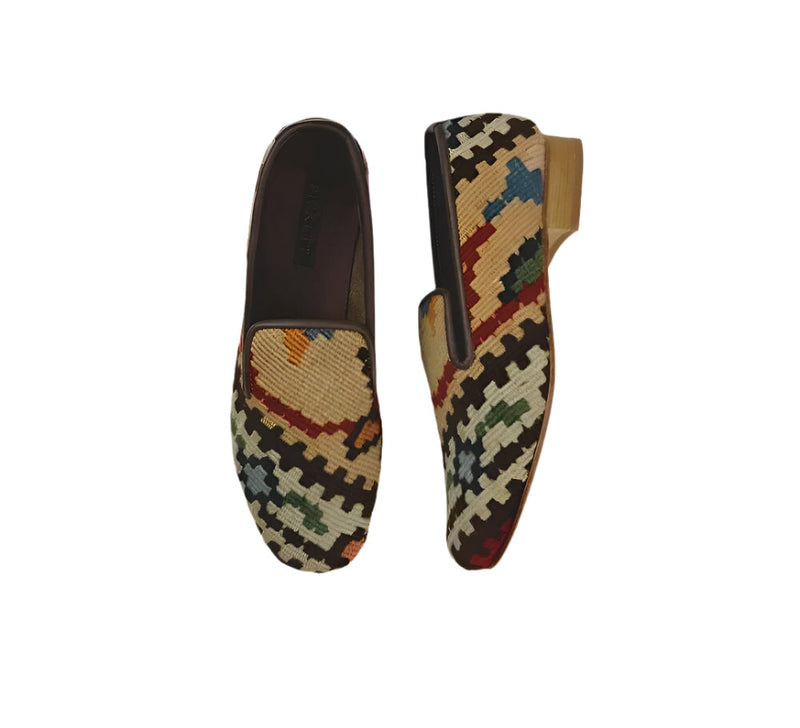 Men's Kilim Slippers EU42 / UK8 Kilim Slippers/Trainers Beige 