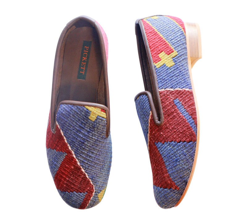 Men's Kilim Slippers EU43 / UK9 Kilim Slippers/Trainers Cobalt 