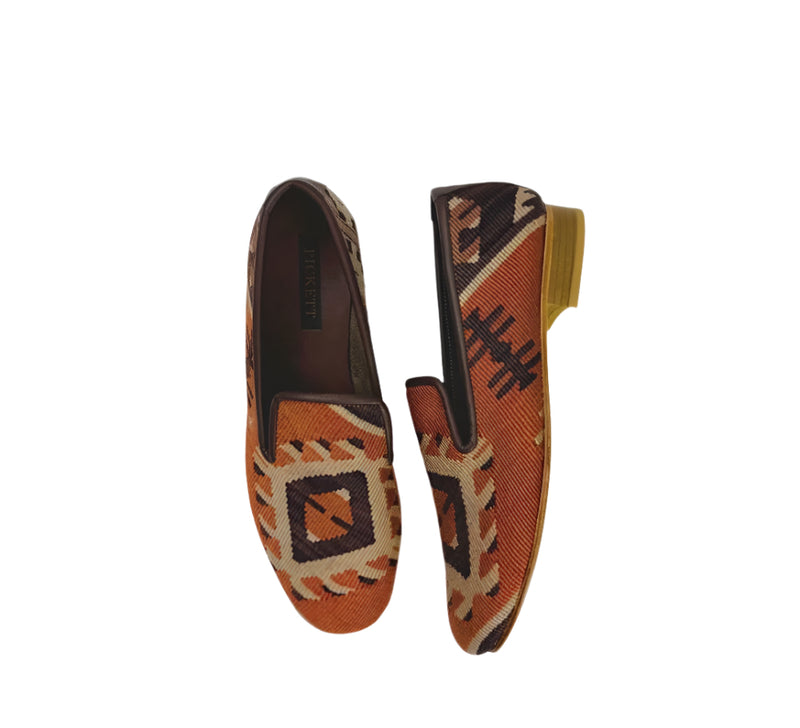 Men's Kilim Slippers EU43 / UK9 Kilim Slippers/Trainers Orange 