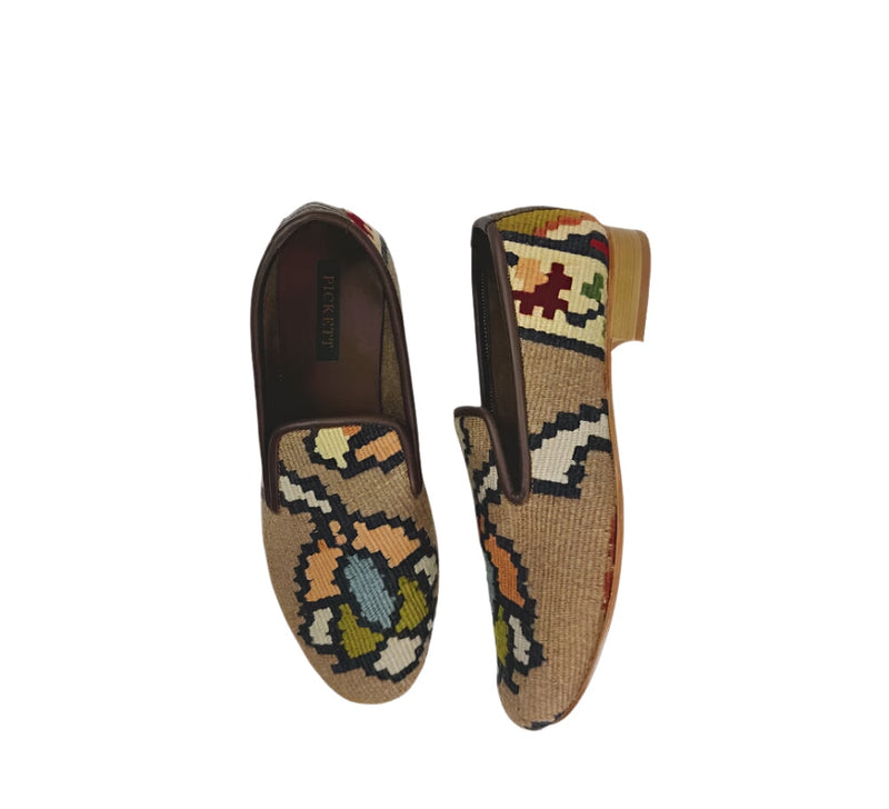 Men's Kilim Slippers EU44 / UK10 Kilim Slippers/Trainers Mid Brown 