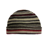 Multistripe Lambswool Hat Textiles Brown 