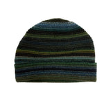 Multistripe Lambswool Hat Textiles Green 