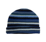 Multistripe Lambswool Hat Textiles Sky Blue 