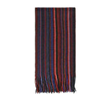 Multistripe Lambswool Scarf Pashmina & Scarves Raspberry 