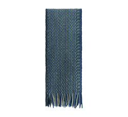 Narrow Cashmere Knitted Scarf Pashmina & Scarves Blue 