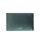 Pocket Memo Jotter Small Leather Goods Dark Green 