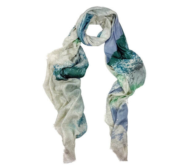 Sea Shades Stole Pashmina & Scarves 