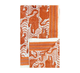 Tiger Shawl Pashmina & Scarves Orange 