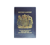 UK Passport Cover Travel Accessories Navy 