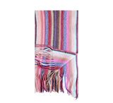 Multi Stripe Knitted Scarf Pashmina & Scarves 