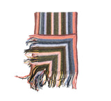 Multi Stripe Knitted Scarf - Pickett London